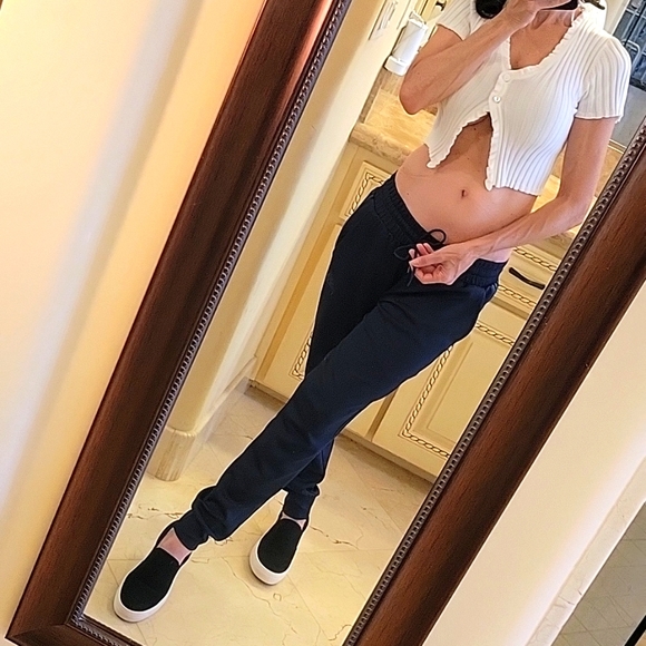 ADIDAS Navy Blue Joggers, S - Picture 14 of 14